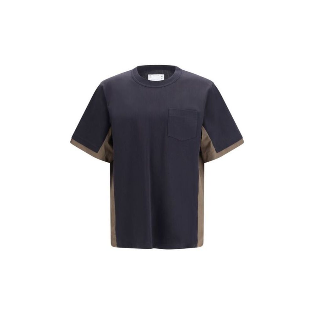 Sacai Black Cotton Men's Sportswear